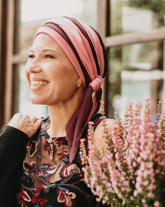 Félice Headwear Coco Bambu - Burdeos Rosa