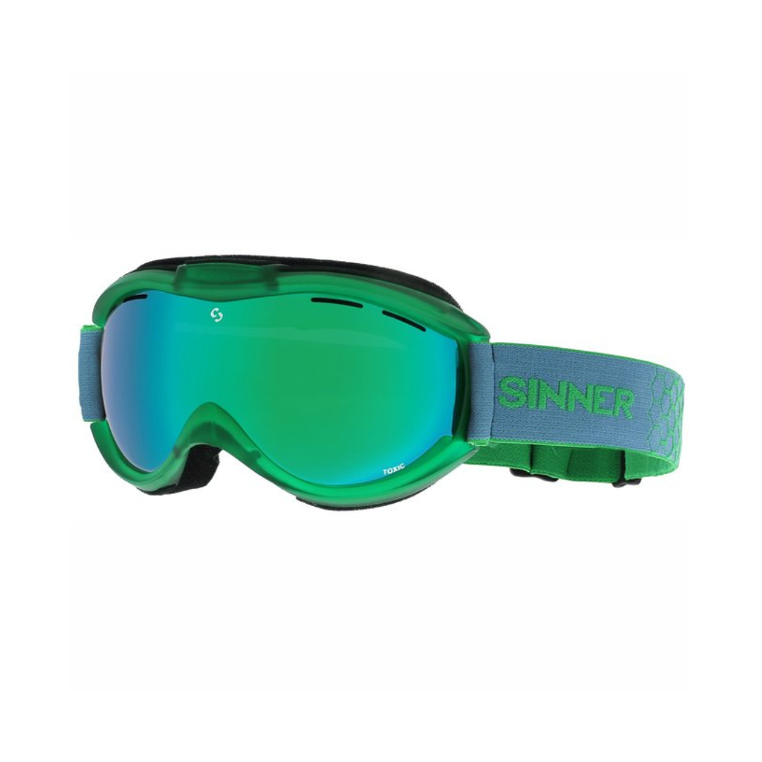 Sinner Toxic Matte Green - Green Mirror Lens