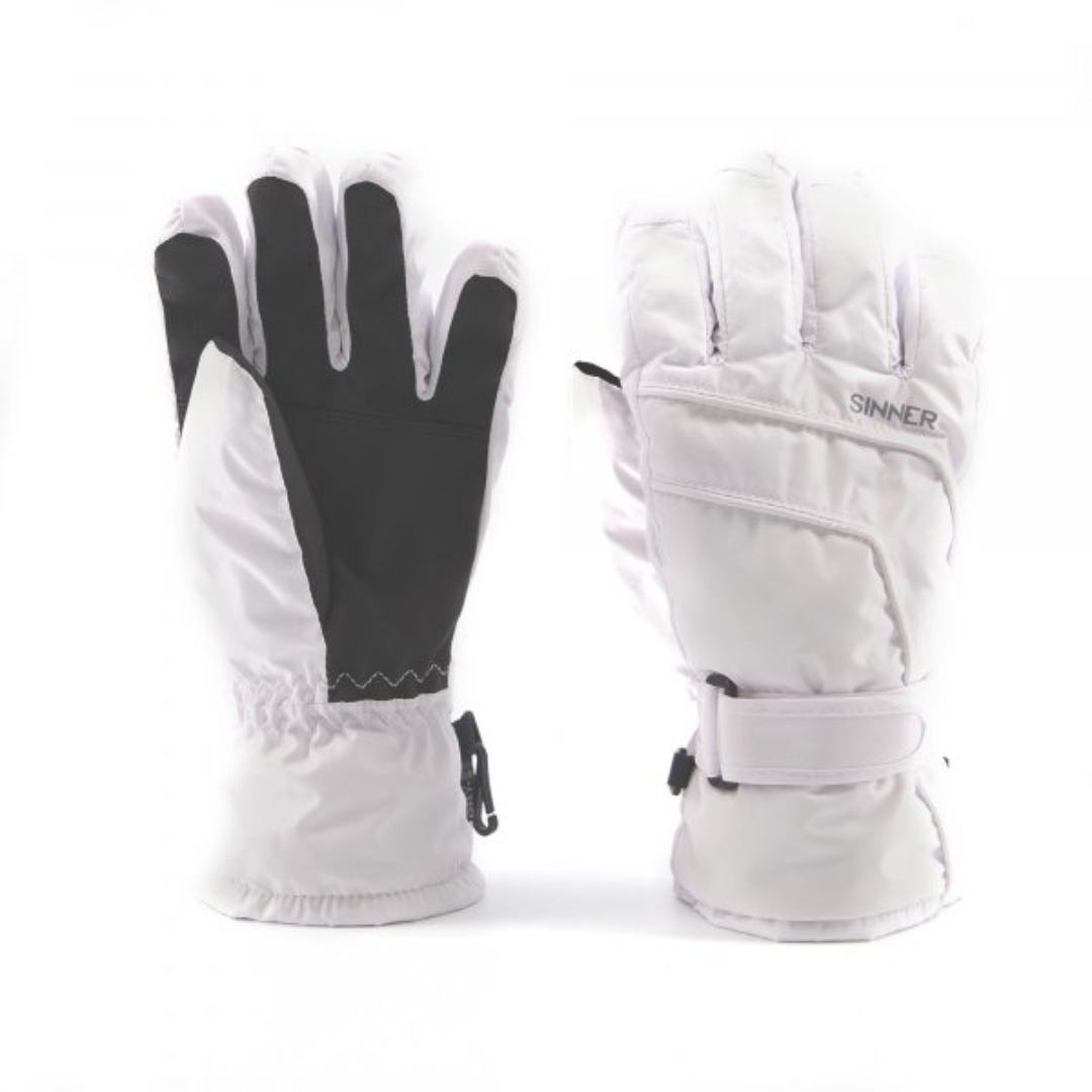 Sinner Gloves Mesa - White